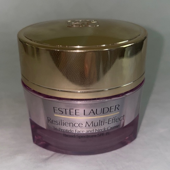ESTEE LAUDER Resilience Multi Effect Tri Peptide Face Neck Cream 1oz $67 - Picture 3 of 7